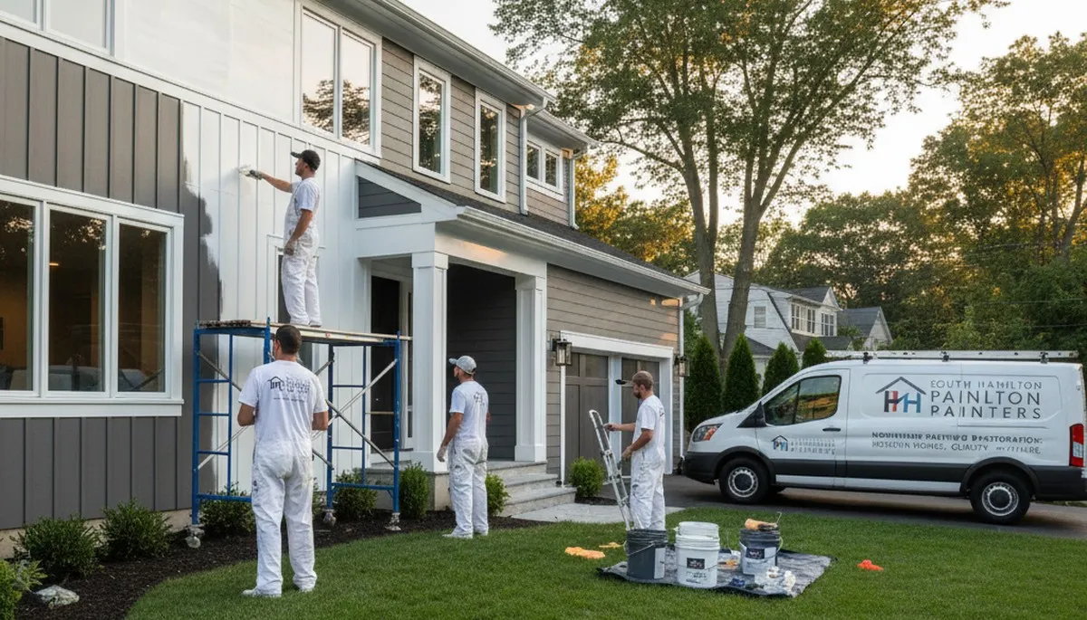 Professional house painting services in Beverly, MA for exterior and interior homes