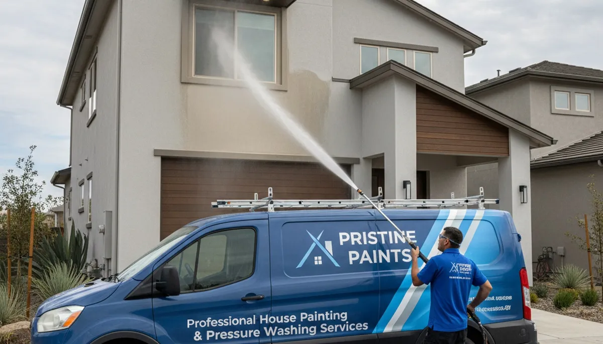 Professional pressure cleaning restoring coastal home exterior in Beverly, MA